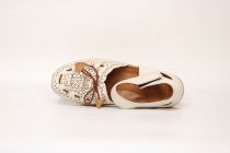 Ballerines Femme Coco Abricot Sabal V3029B Creme