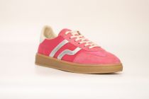 Baskets Femme Gant Cuzima Satin/Sheep Suede/Cow Leather G545 Rapture Rose