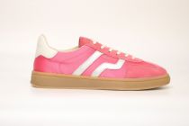 Baskets Femme Gant Cuzima Satin/Sheep Suede/Cow Leather G545 Rapture Rose