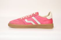 Baskets Femme Gant Cuzima Satin/Sheep Suede/Cow Leather G545 Rapture Rose