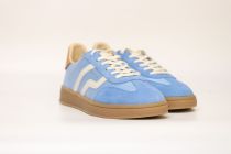 Baskets Femme Gant Cuzima Satin/Sheep Suede/Cow Leather G660 Light Blue/Azur Blue