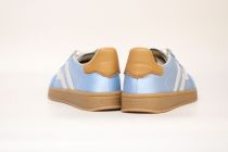 Baskets Femme Gant Cuzima Satin/Sheep Suede/Cow Leather G660 Light Blue/Azur Blue