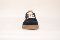 Baskets Femme Gant Cuzima Satin/Sheep Suede/Cow Leather G680 Marine/White