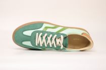 Baskets Femme Gant Cuzima Satin/Sheep Suede/Cow Leather G714 mint