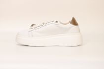 Baskets Femme Wave Cuir Blanc