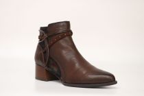 Bottines Femme Fugitive Banks Vintage Coffee