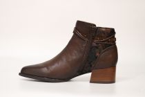 Bottines Femme Fugitive Banks Vintage Coffee