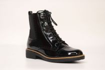 Bottines Femme Fugitive Geline Vernis Noir