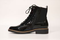 Bottines Femme Fugitive Geline Vernis Noir