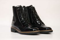 Bottines Femme Fugitive Geline Vernis Noir