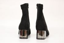 Bottines Femme Les Tropéziennes Daniela Noir / Argent