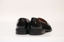 Mocassins Femme Fugitive Febuz Chèvre velours noir