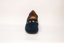 Mocassins Femme Mamz\'elle Zanga Velours Navy