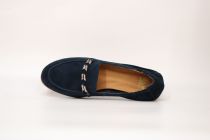 Mocassins Femme Mamz\'elle Zanga Velours Navy