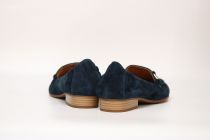 Mocassins Femme Mamz\'elle Zanga Velours Navy