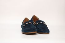 Mocassins Femme Mamz\'elle Zanga Velours Navy