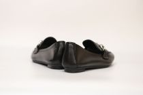 Mocassins Femme Reqins Hamilton Cuir Noir