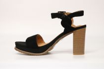 Sandales à Talon Femme Mamz\'elle Jain Velours Noir